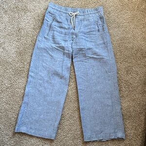 Athleta Light Blue Wide Leg Pants